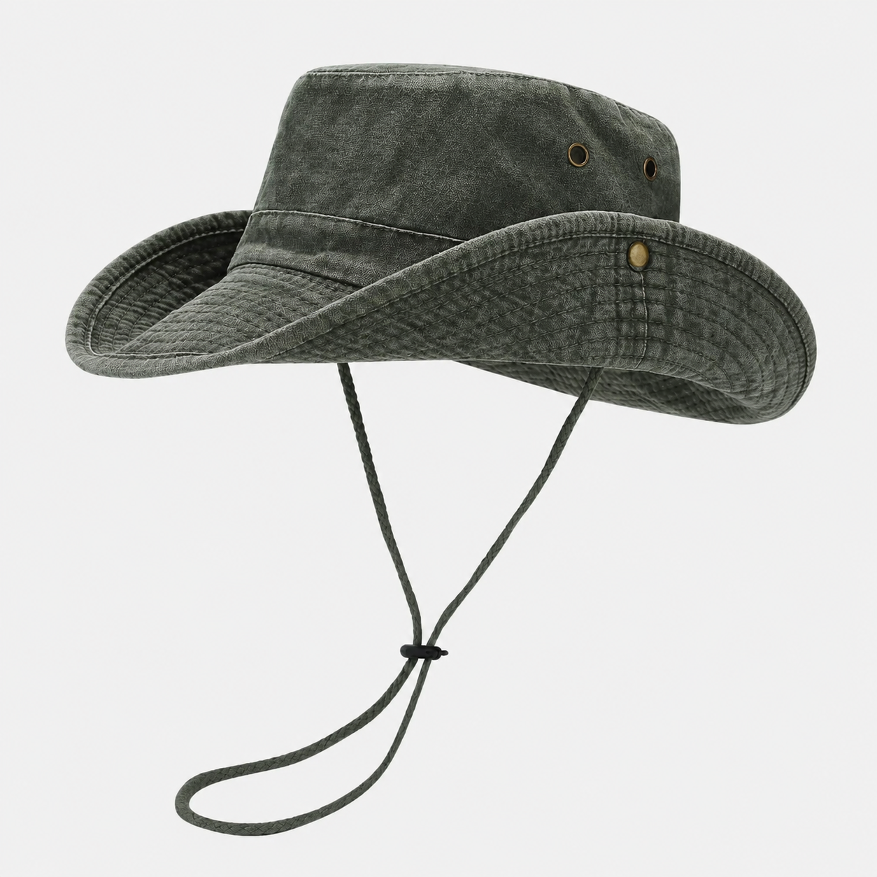 Nordspur | Brimlow Unisex Flachkrone Einfarbiger Hut