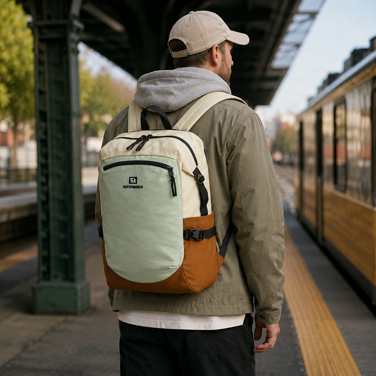 Nordspur | Leichter Nylon-Tagesrucksack