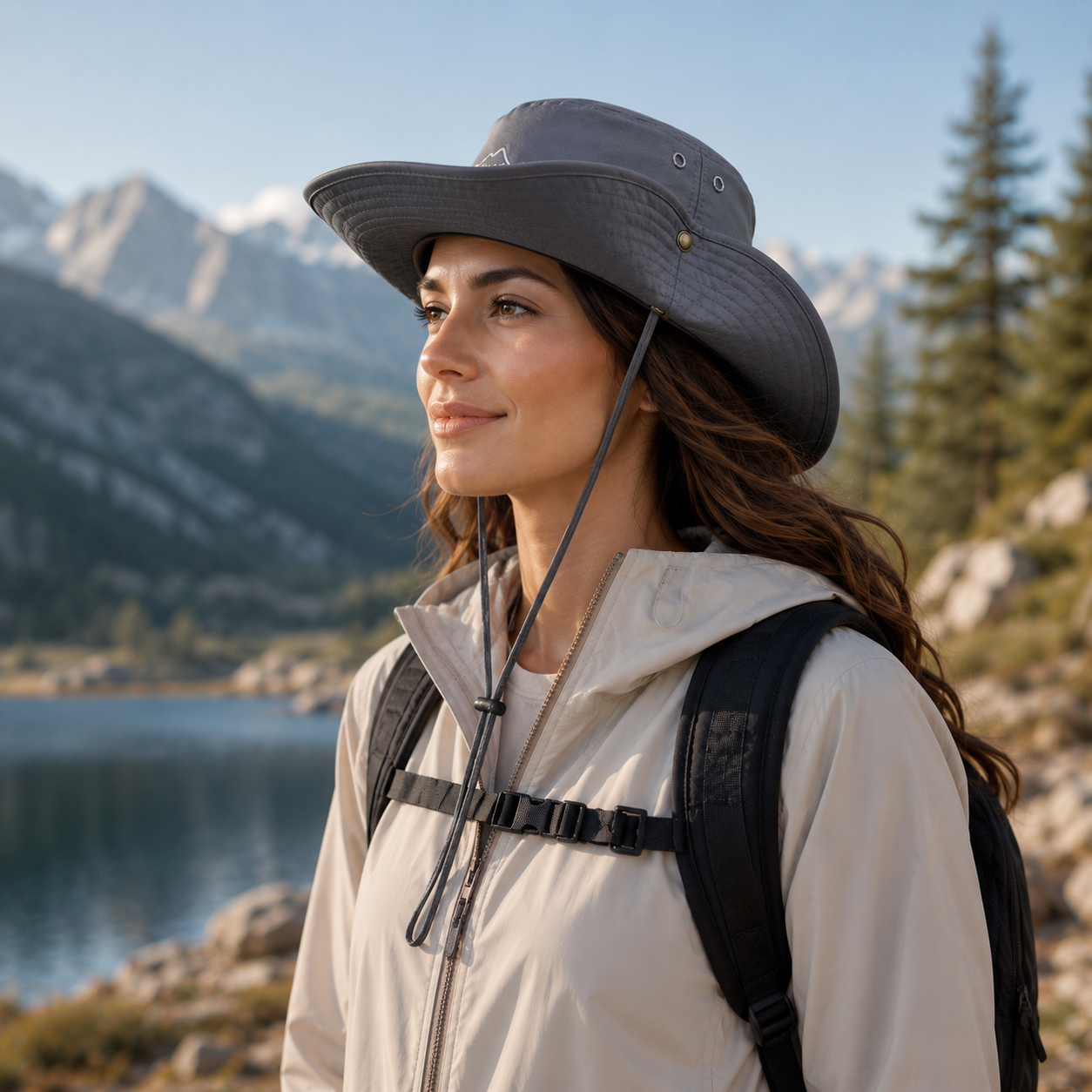 Nordspur | Shadorra Breitkrempel-Outdoorhut wasserdicht