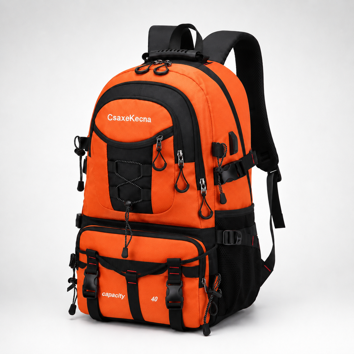 Trekkingrucksack 40L mit luftgepolstertem Tragesystem, Lurevo