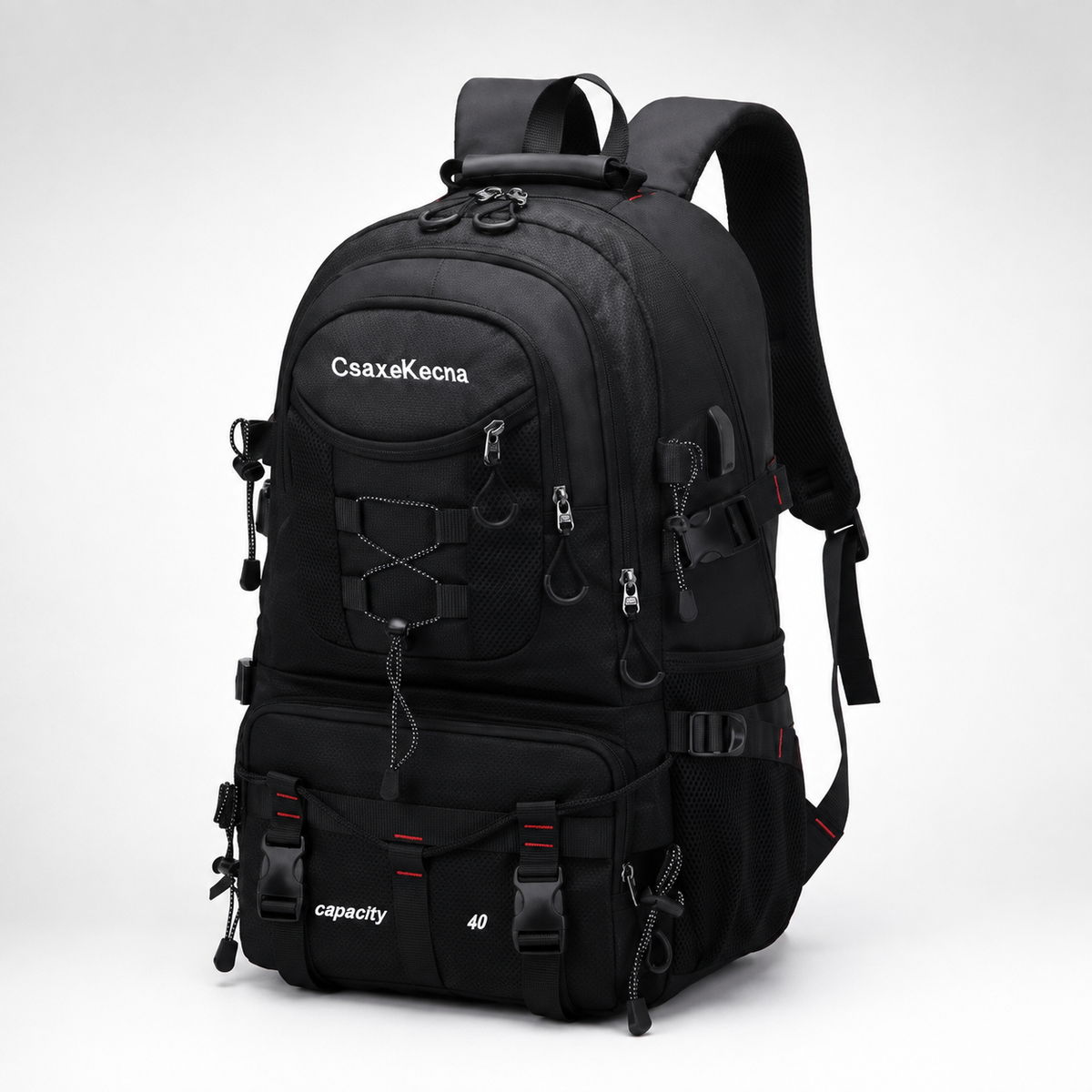 Trekkingrucksack 40L mit luftgepolstertem Tragesystem, Lurevo