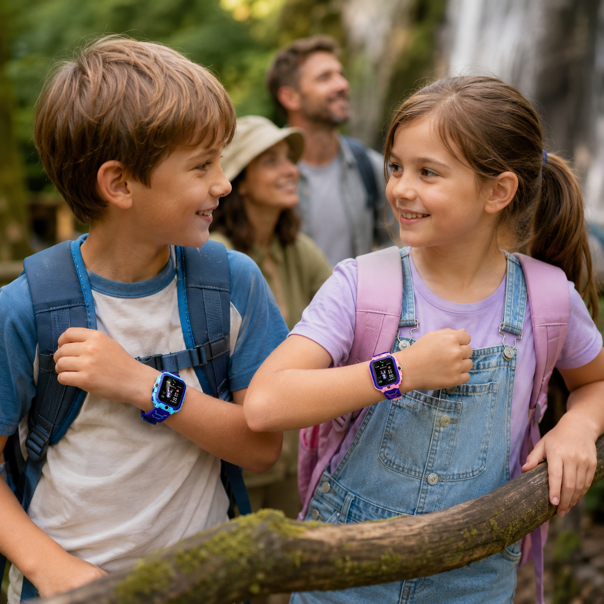 Uhren Smartwatch für Kinder mit LBS-Ortung & Notruf – SafeTime Junior