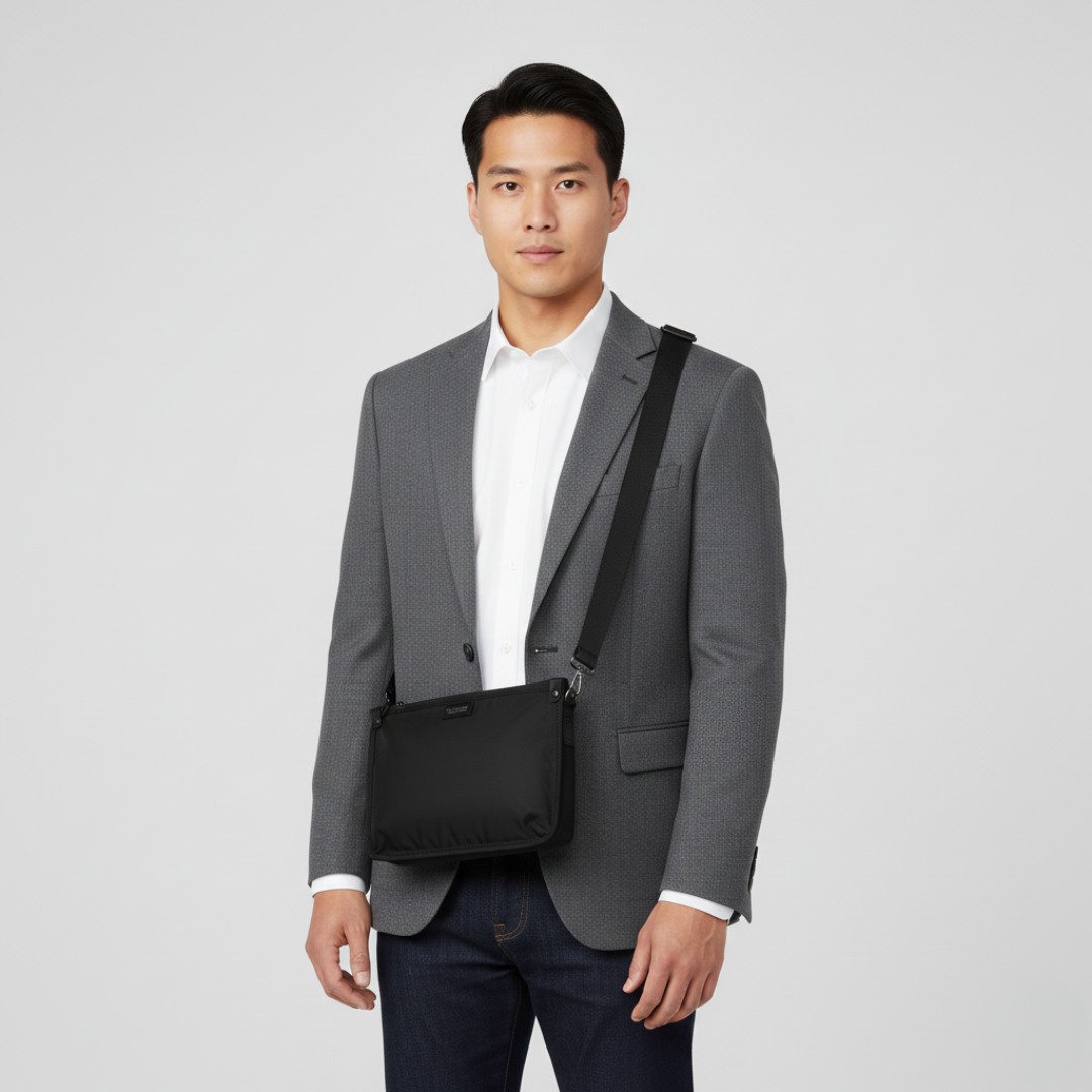 Nordspur | Weiche Oxford Messenger Tasche