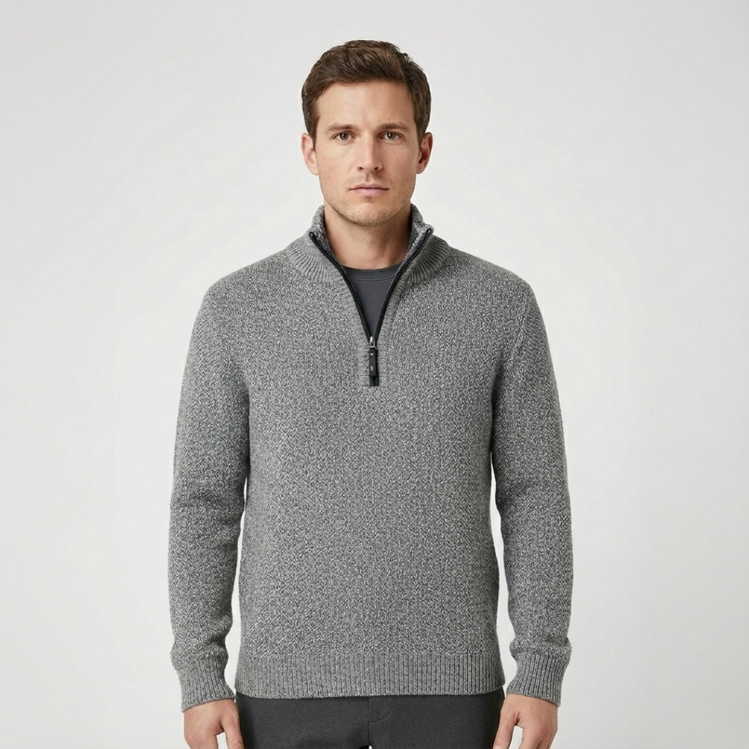 Nordspur | Northline Pullover mit Reißverschlusskragen