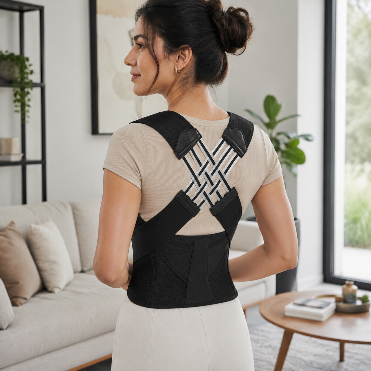 Nordspur | Verstellbare Rückenstütze Ergonomische Haltungskorrektur