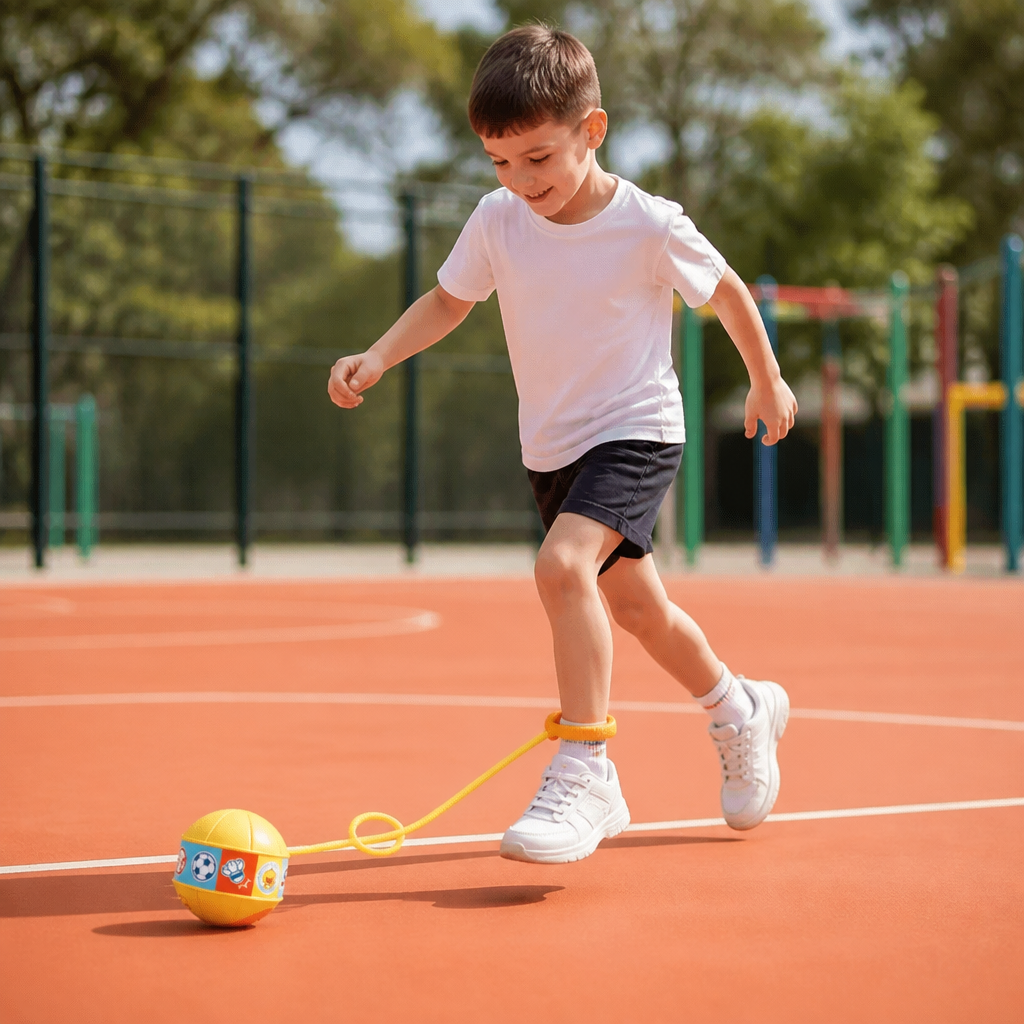 Interaktives Sprungball-Knöchelspielzeug für Kinder