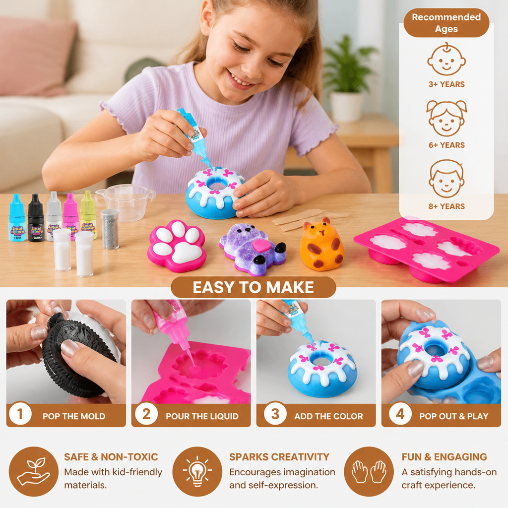 Squishy Bastelset für Kinder