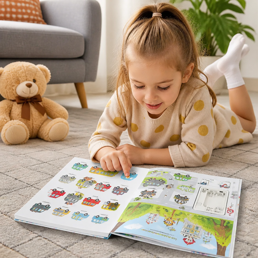 Interaktives Englisch-Soundbuch für Kinder – Antippen & Zuhören – Spielerisches & Einfaches Frühes Lernen