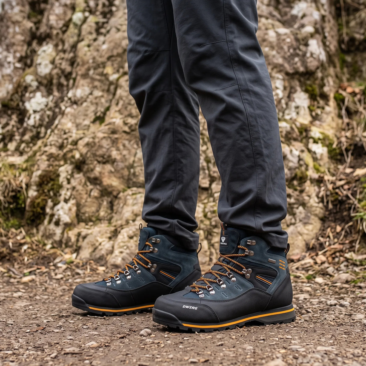 Wanderschuhe Herren mit Knöchelschutz – Wasserdichte Bergschuhe