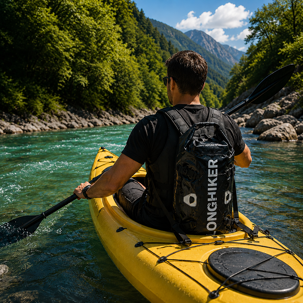 Wasserdichter Outdoor Rucksack 30L – TrekFloat Gearpack