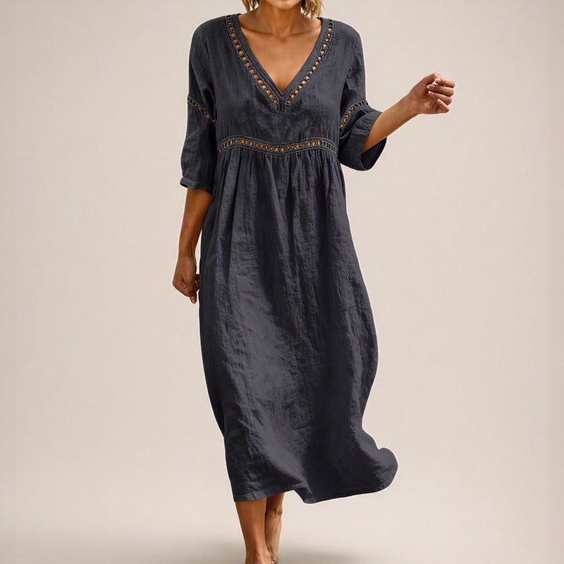 Kleid mit natürlicher Leichtigkeit und absolutem Komfort