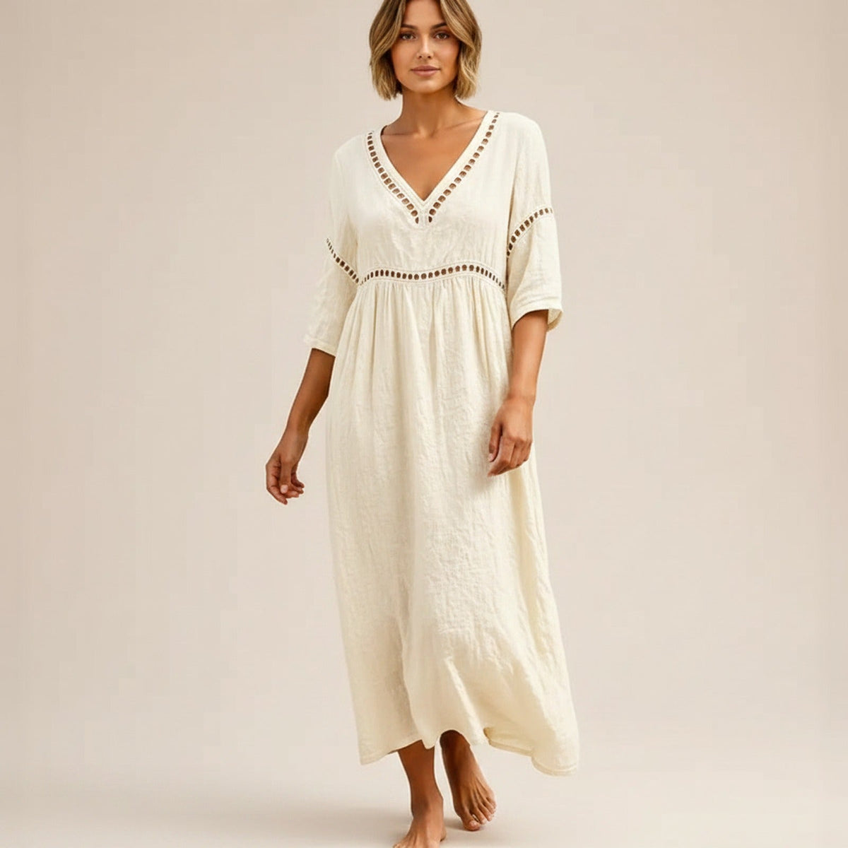 Kleid mit natürlicher Leichtigkeit und absolutem Komfort