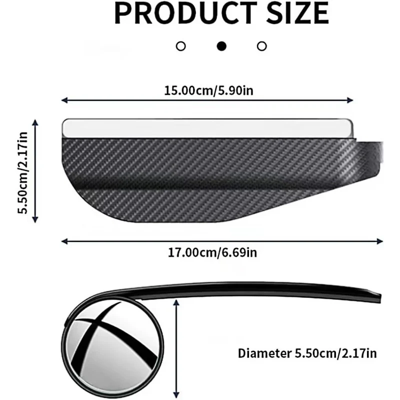 2-in-1 Sicherheitsspiegel