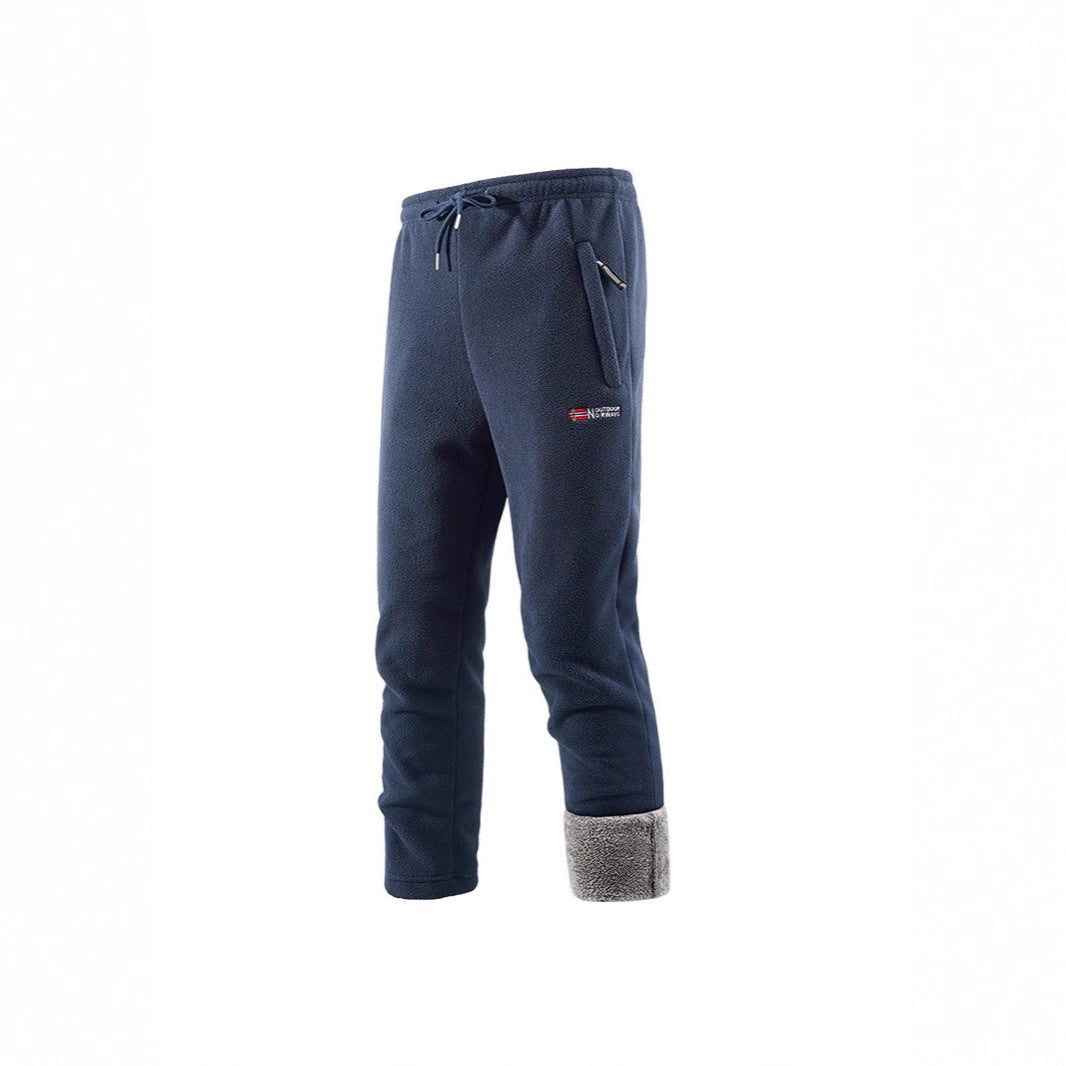 Unisex Warme und Langlebige Sherpa-gefütterte Fleecehose