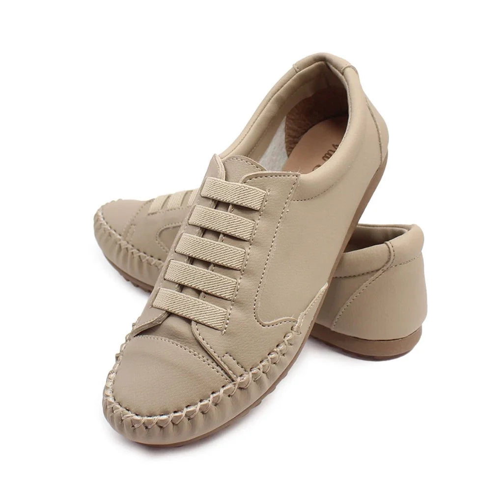 Bequemer Damen-Mokassin-Sneaker mit leichtem Einstieg
