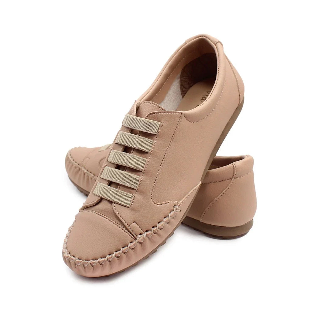 Bequemer Damen-Mokassin-Sneaker mit leichtem Einstieg