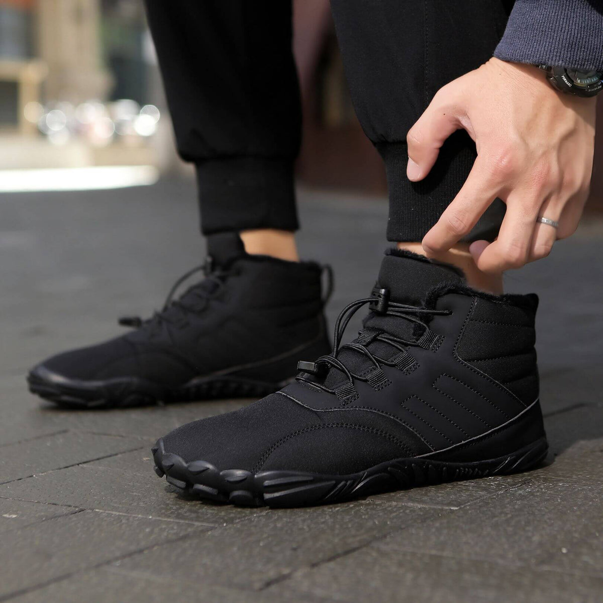 Wasserdichte Barfuß-Stiefeletten Totaler Komfort