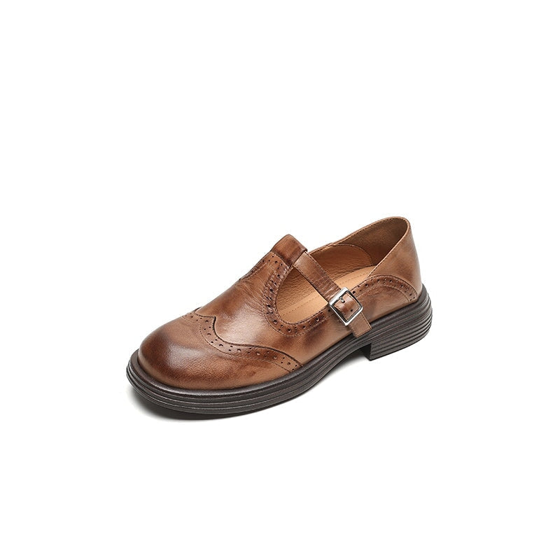 Edith T-Riemen Mary Jane Ballerinas