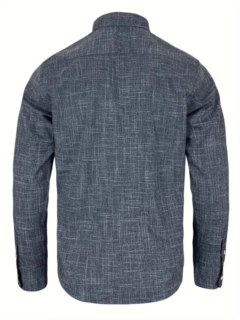 Theo Tailliertes Button-Up-Hemd