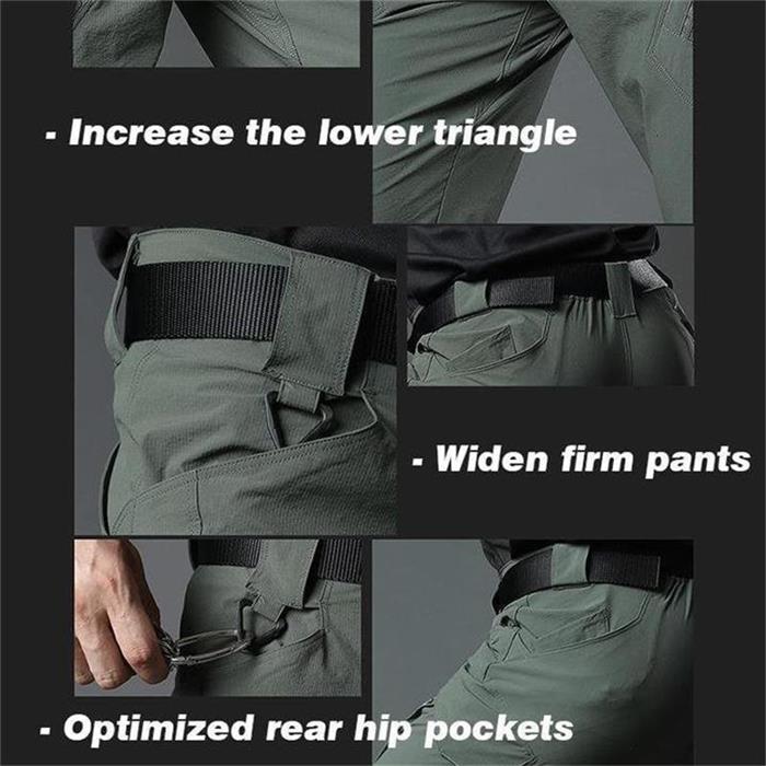 Herren Taktische Hose mit Wasserdichtem und Winddichtem Schutz für den Outdoor-Einsatz