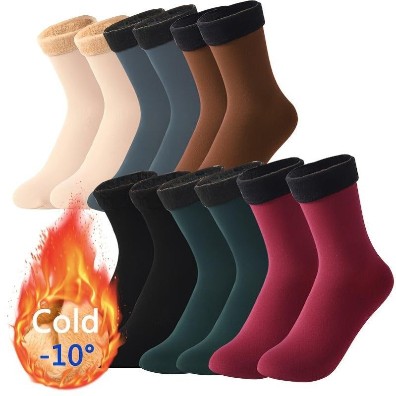 Kuschelige Winter-Hausschuhsocken