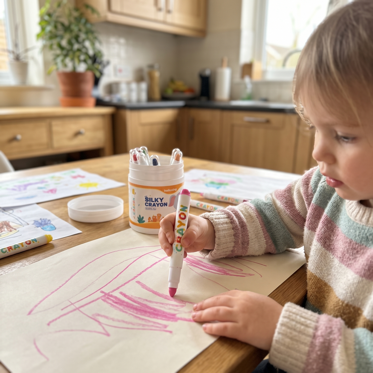 Drehbare Buntstifte für Kinder