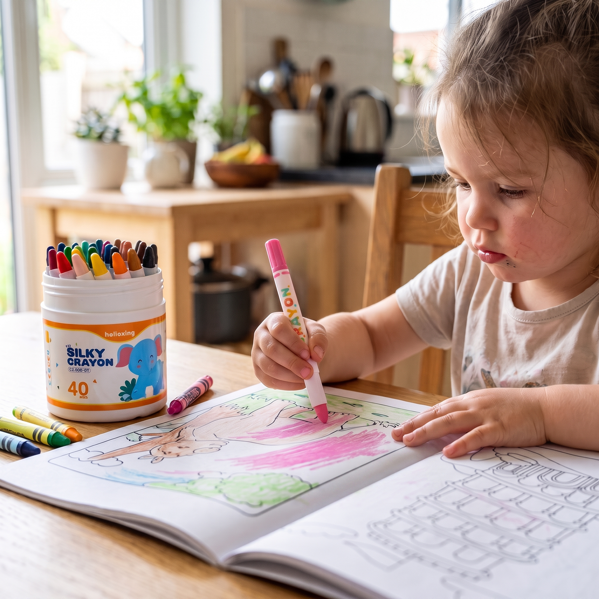 Drehbare Buntstifte für Kinder