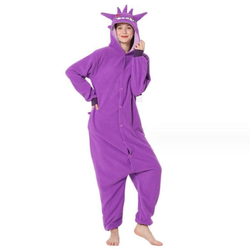 Kapuzen-Charakter-Onesie-Pyjamas für Erwachsene und Kinder