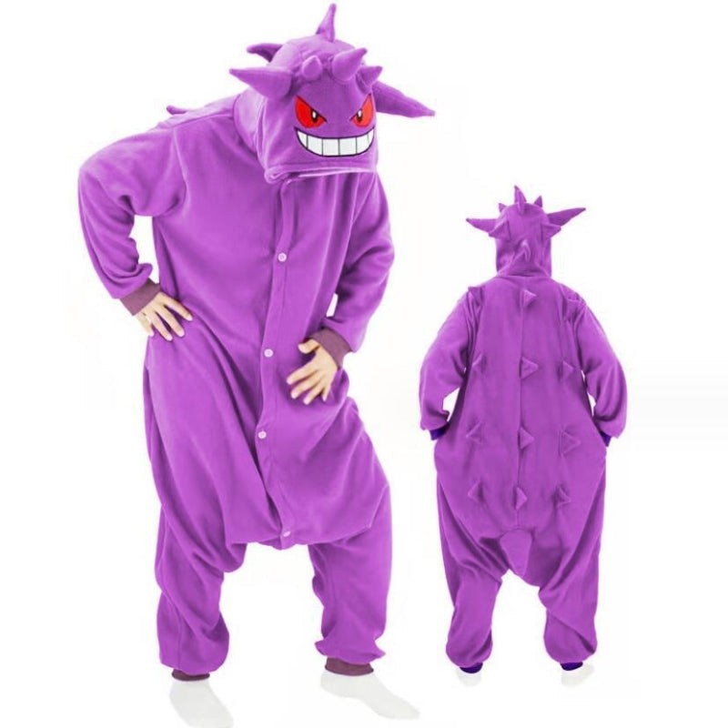 Kapuzen-Charakter-Onesie-Pyjamas für Erwachsene und Kinder