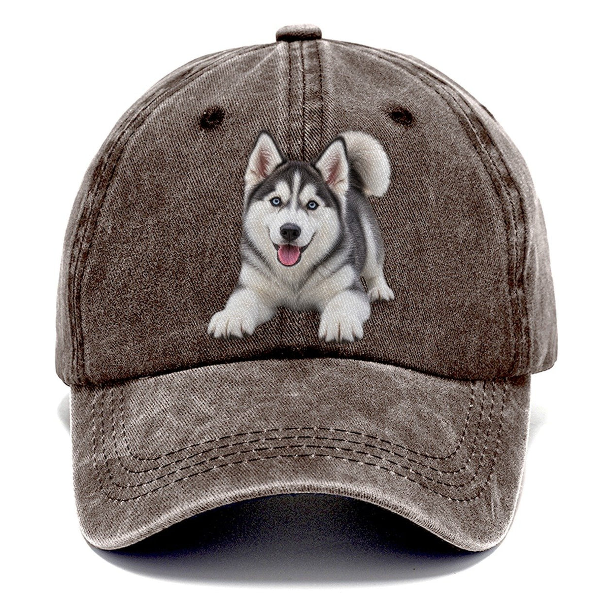 Sibirischer Husky Play Bow Top Breeds Classic Cap
