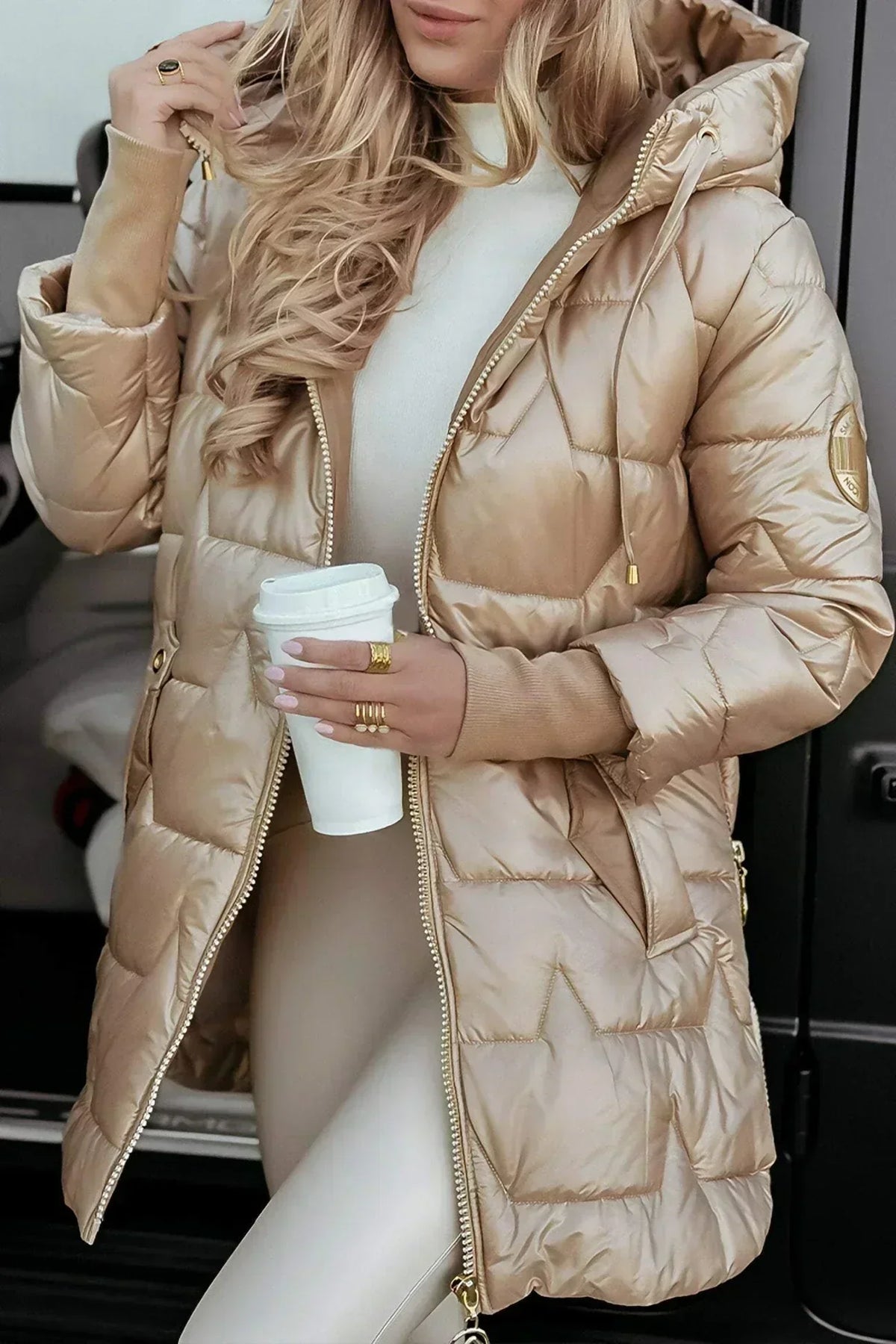 Leona Luxus-Steppjacke