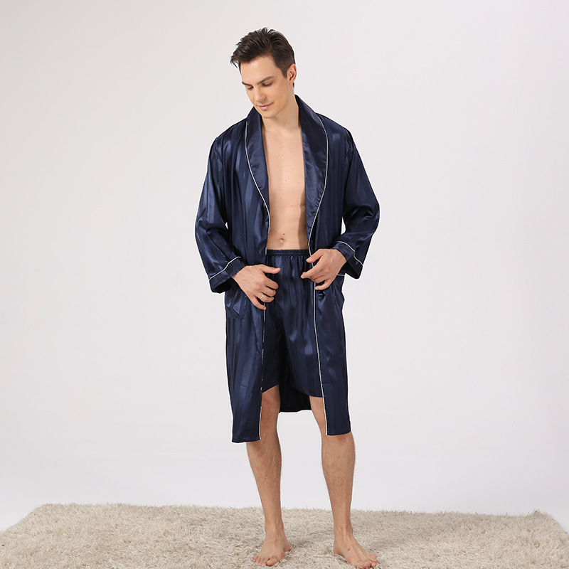 Nordspur | Velorion Langer Kimono-Morgenmantel