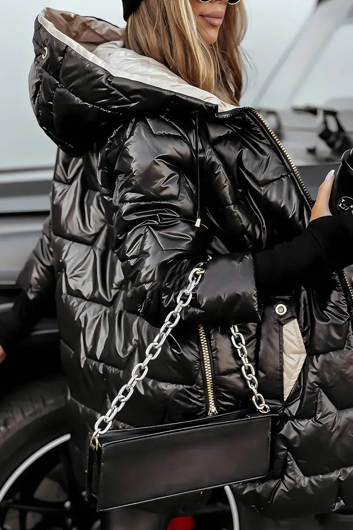 Leona Luxus-Steppjacke