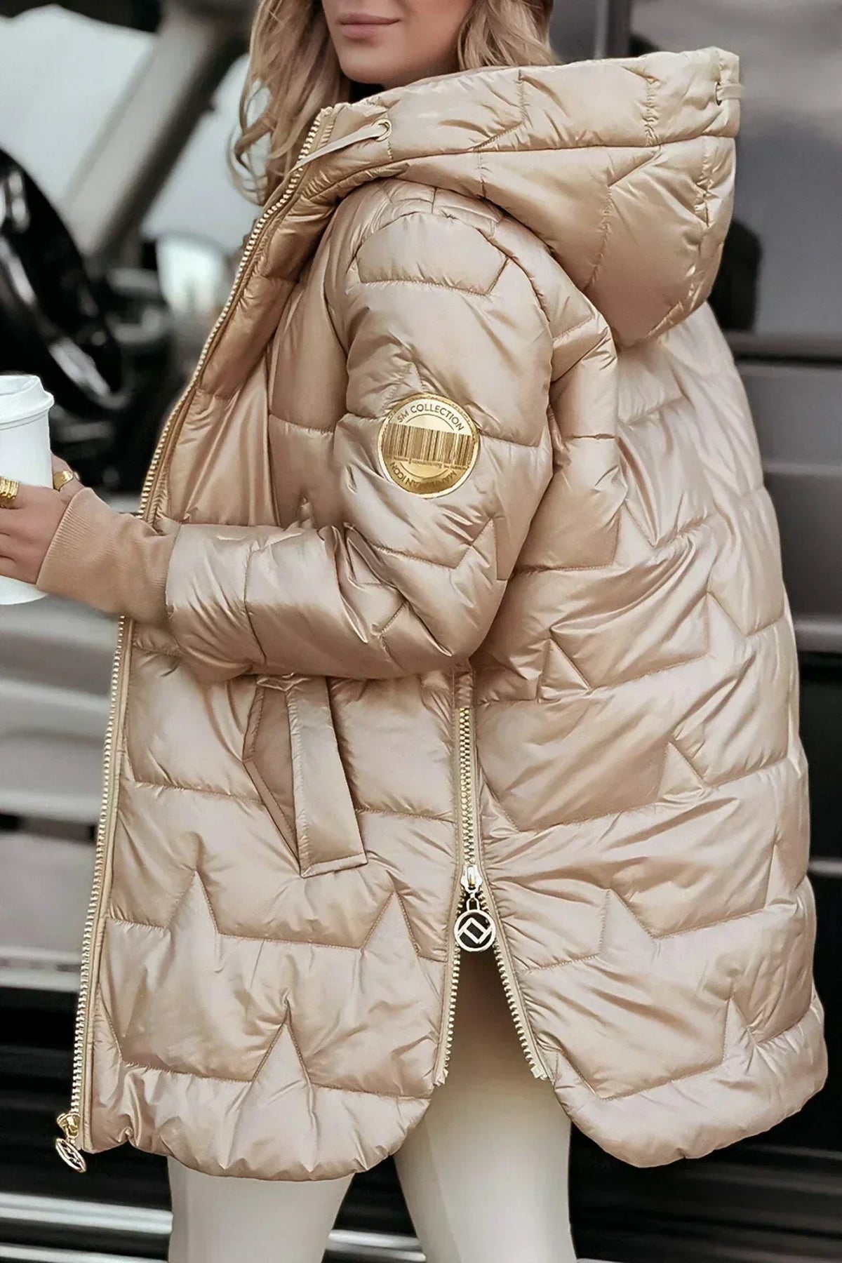 Leona Luxus-Steppjacke