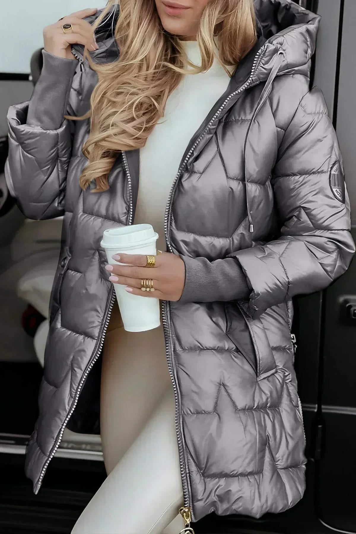 Leona Luxus-Steppjacke