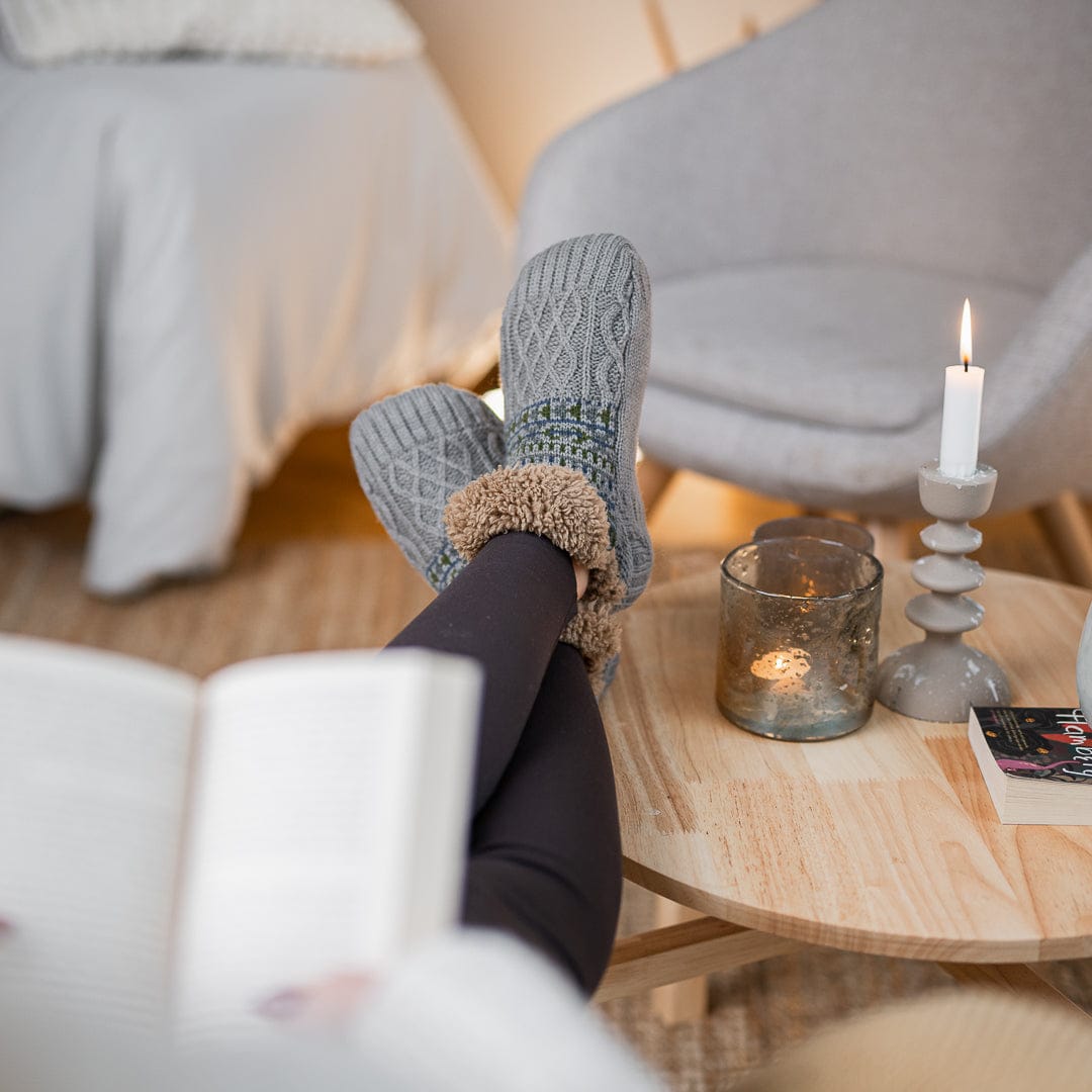 Wintersocken mit Fleecefutter