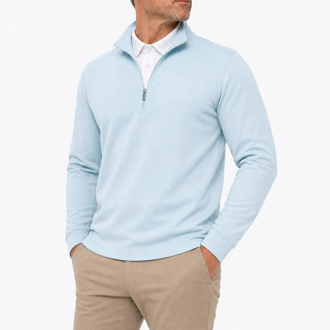Herren Ultra Komfortables 2-in-1 Quarter-Zip