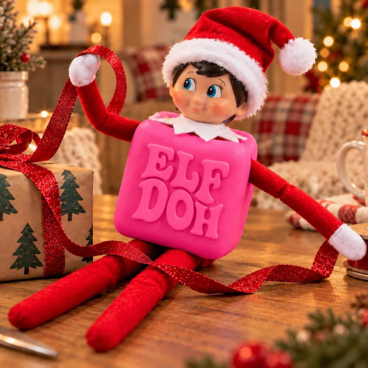 Squishy Elf Kostüm, 3D-gedrucktes Weihnachts-Elf-Outfit, lustiges Squishy-inspiriertes Elf-Accessoire