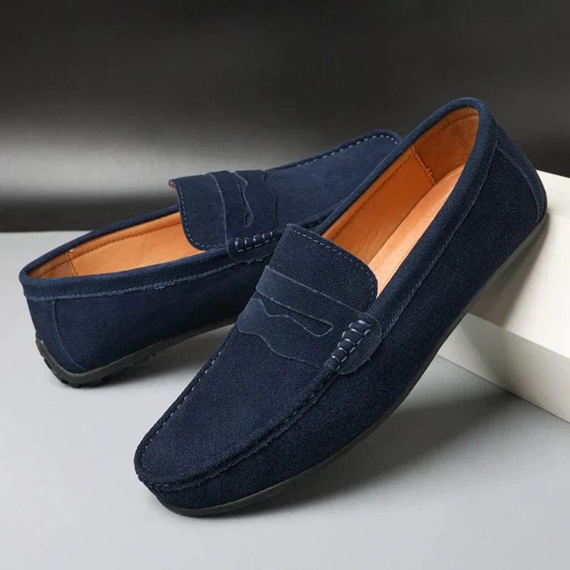 Mocassins mit Riemen für Herren