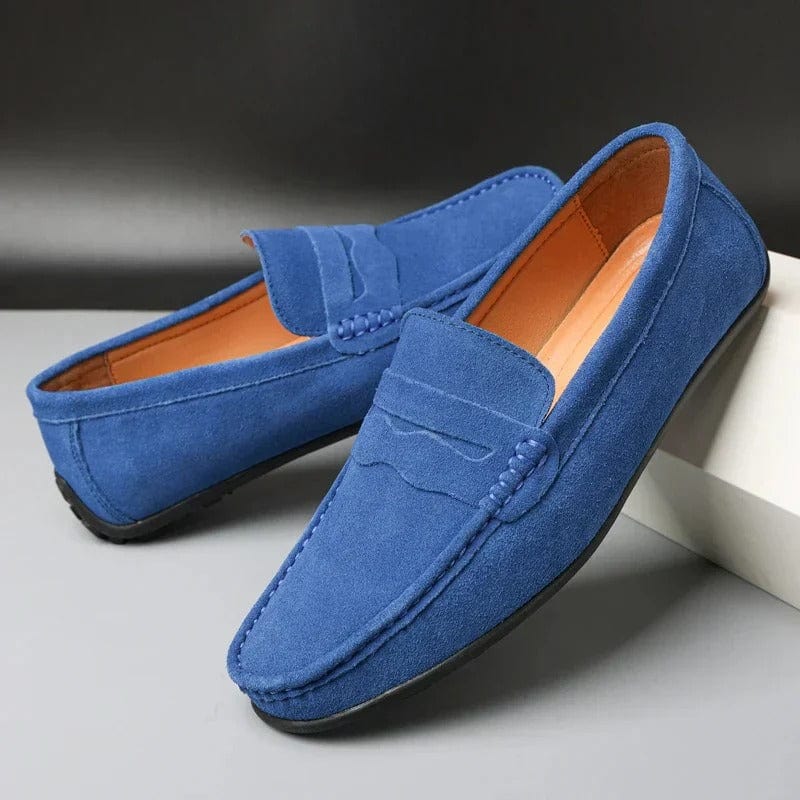 Mocassins mit Riemen für Herren