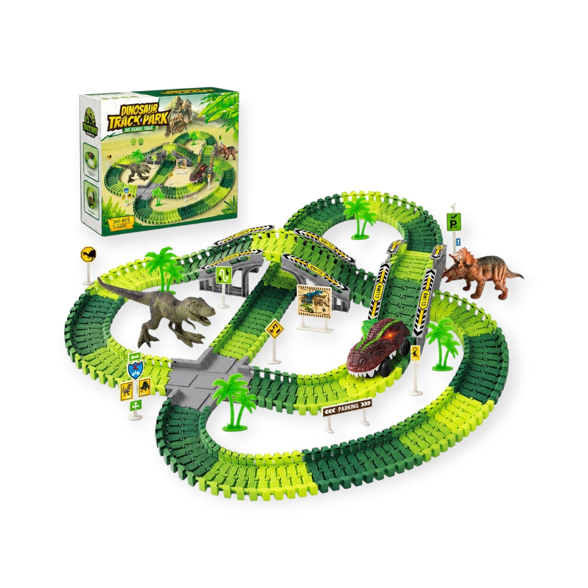 Dino World Rennbahn