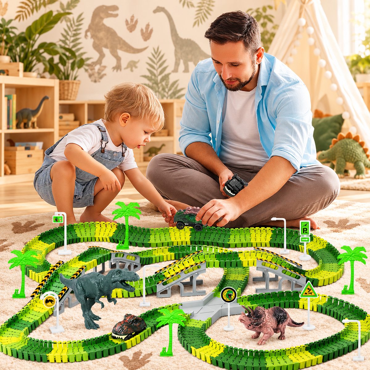 Dino World Rennbahn