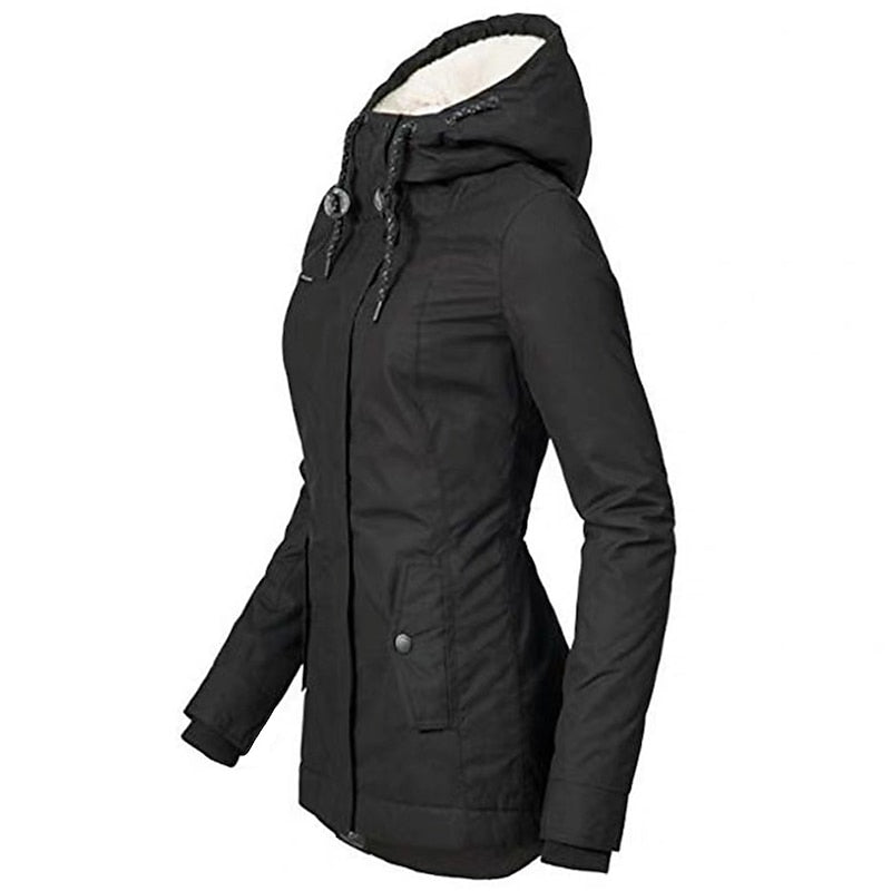Rowena | Gemütliche Winterparka mit Kapuze