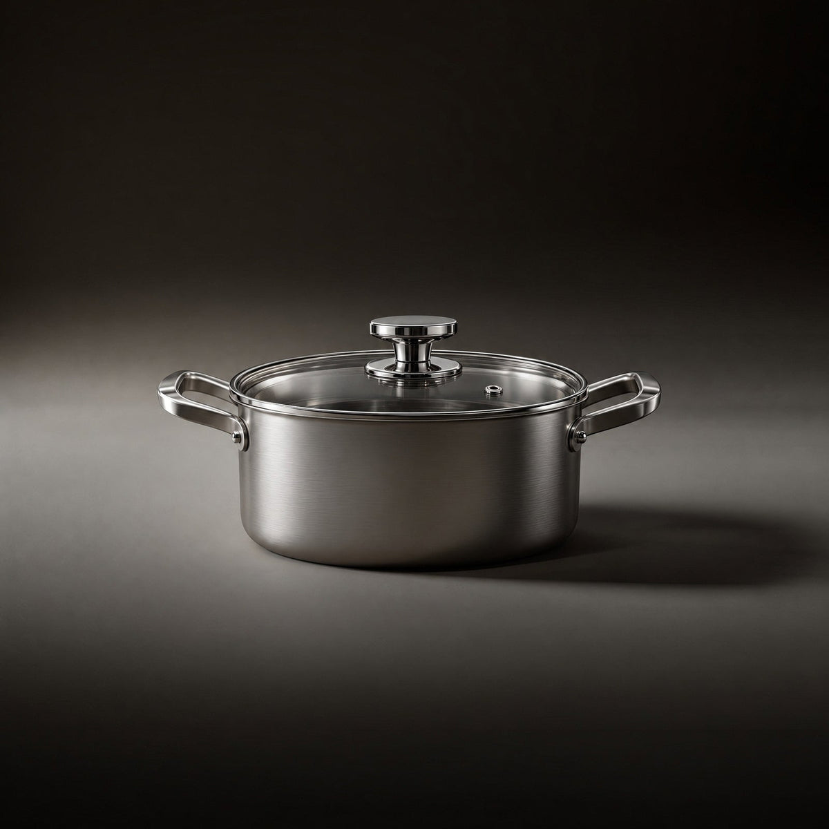 Titan-Kochtopf mit Deckel