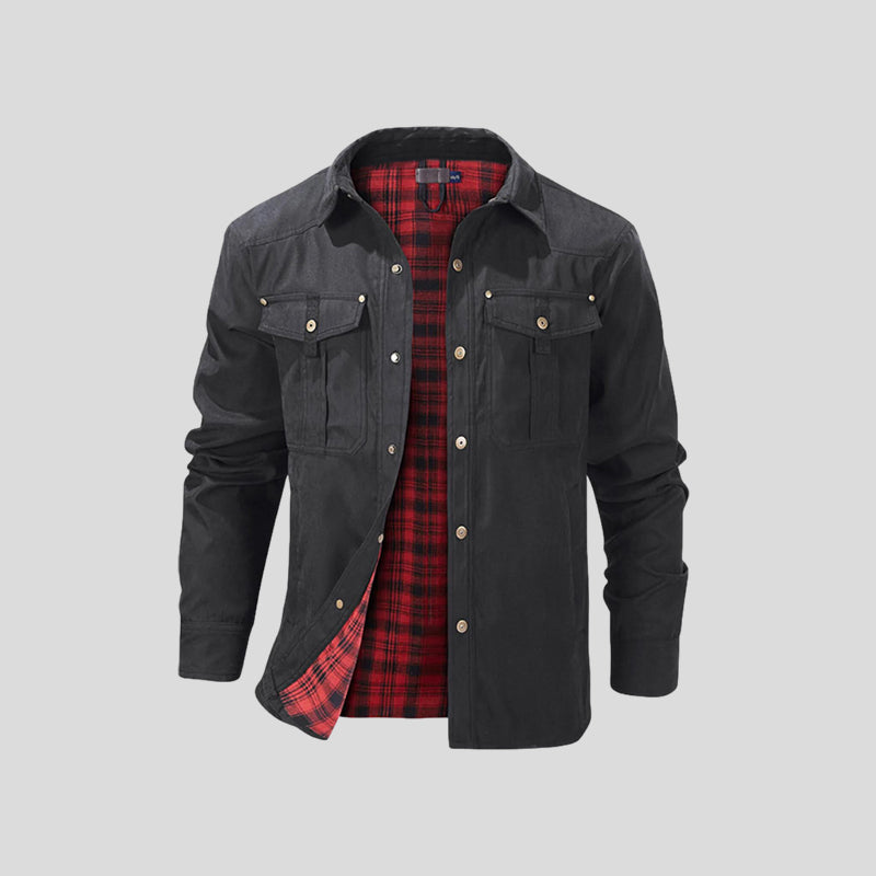 Flanell gefüttertes Shacket
