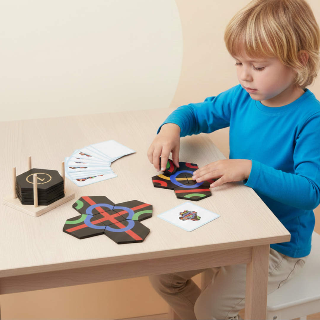 Lernspiel und Familienspiel PathPuzzle