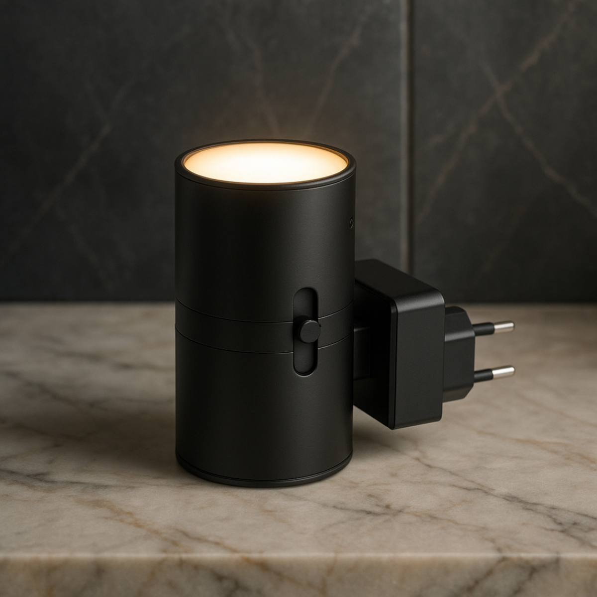 Steckdosenlampe mit Dämmerungssensor und Dimmfunktion