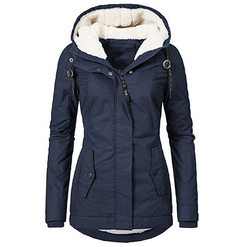 Rowena | Gemütliche Winterparka mit Kapuze