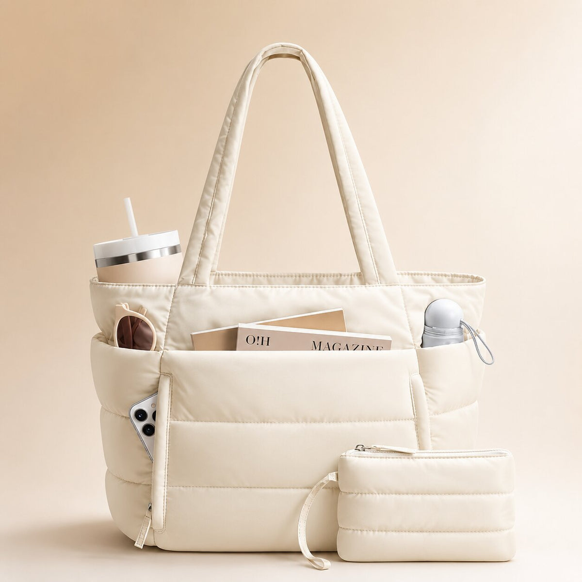 Puffer Tote Bag