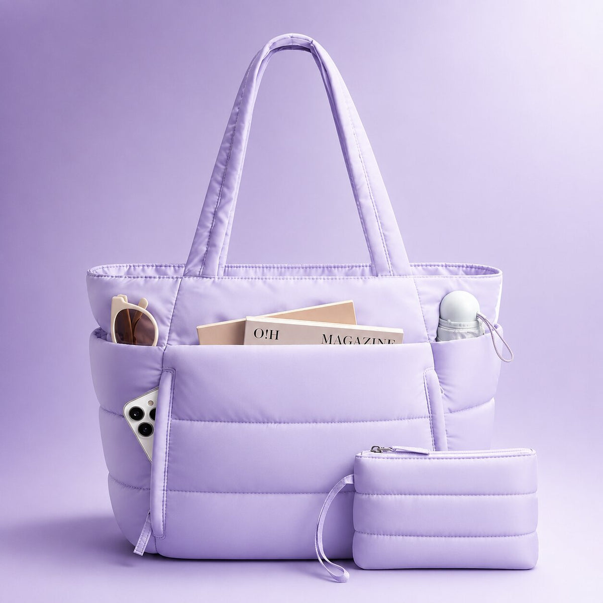 Puffer Tote Bag